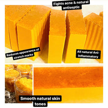 Load image into Gallery viewer, Turmeric soap, Face &amp; Body Scrub
